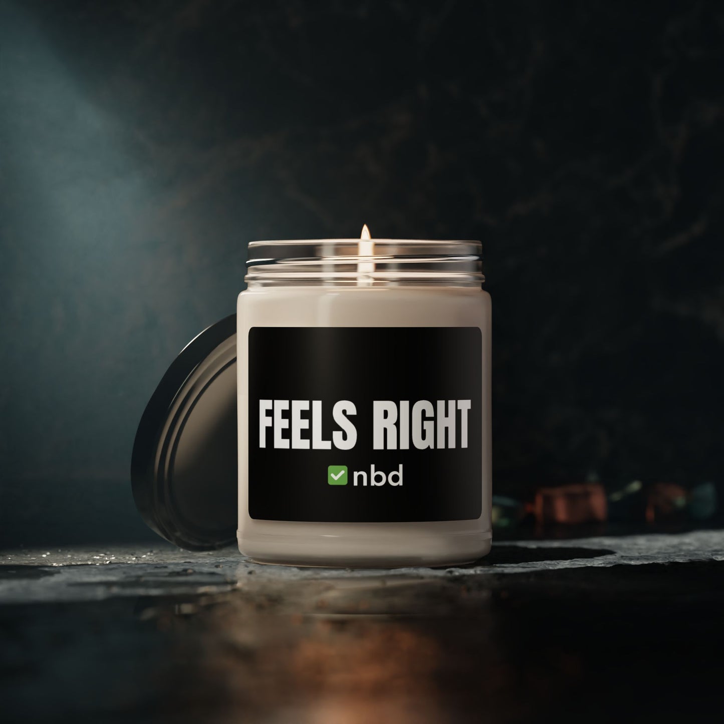 Feels Right Sports Betting Scented Candle – Perfect for Gamblers and Game Day Vibes