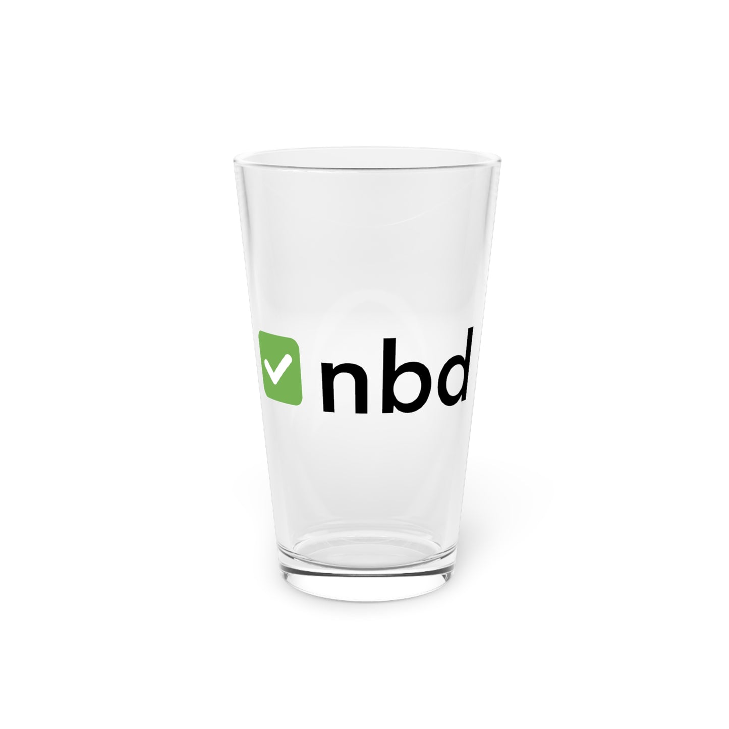 ✅NBD Pint Glass – Iconic Sports Betting Drinkware