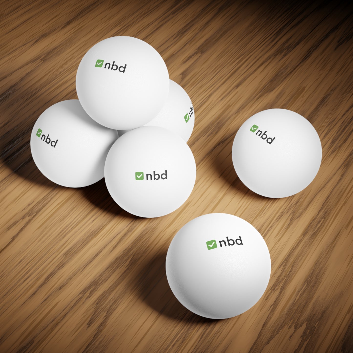 ✅NBD Ping Pong Balls – 6-Pack Sports Betting-Inspired Party Essentials