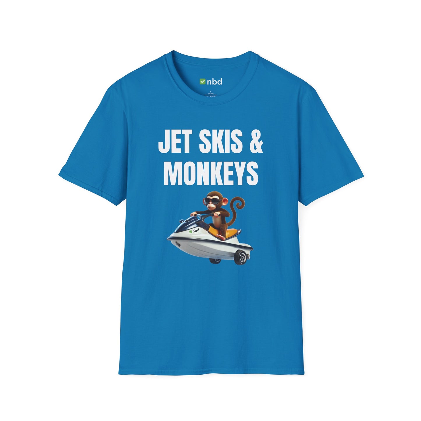 Jet Skis and Monkeys T-Shirt – Fun and Unique Sports Betting-Inspired Tee