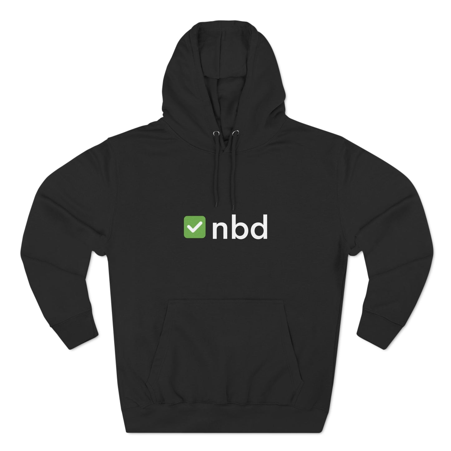 ✅NBD Fleece Hoodie – Premium Sports Betting Apparel with Iconic Logo
