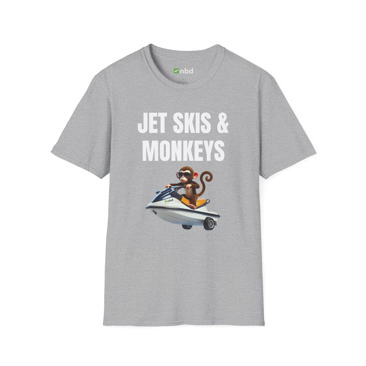 Jet Skis and Monkeys T-Shirt – Fun and Unique Sports Betting-Inspired Tee