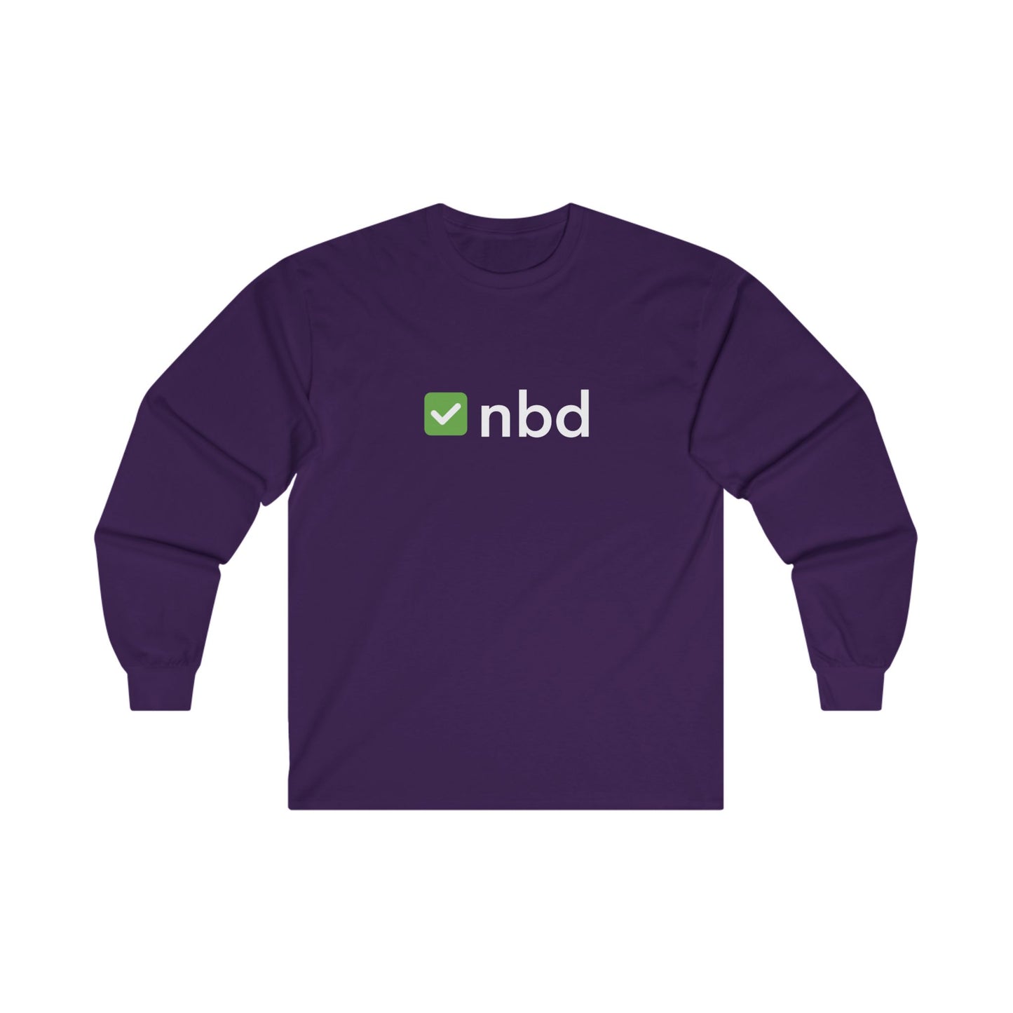 ✅NBD Long Sleeve T-Shirt – Stylish and Comfortable Sports Betting Apparel