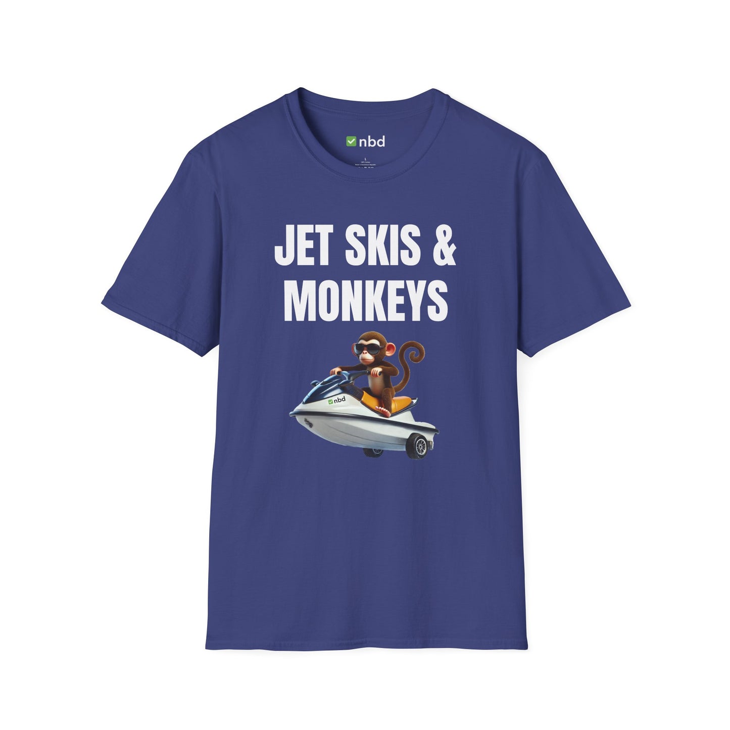 Jet Skis and Monkeys T-Shirt – Fun and Unique Sports Betting-Inspired Tee