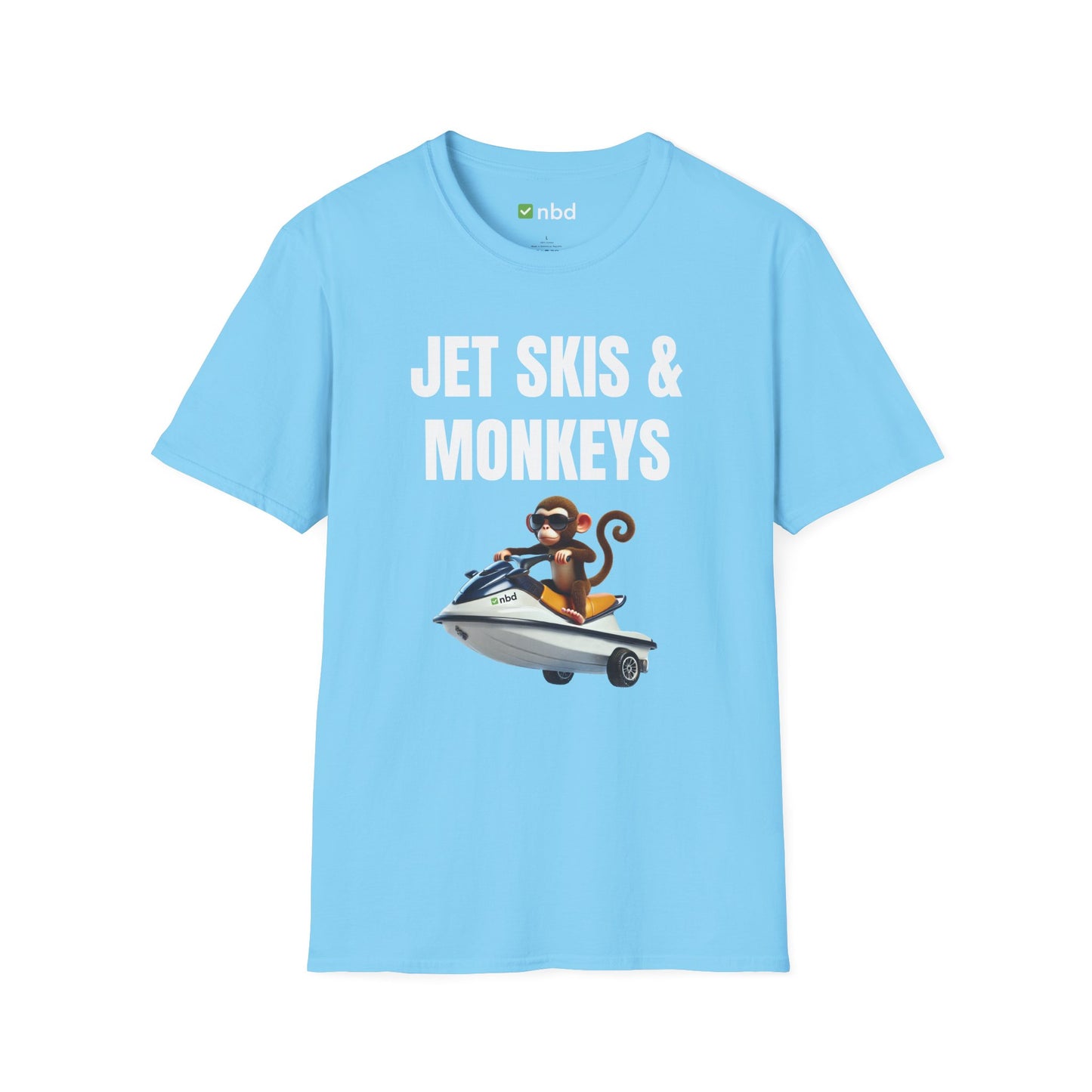 Jet Skis and Monkeys T-Shirt – Fun and Unique Sports Betting-Inspired Tee