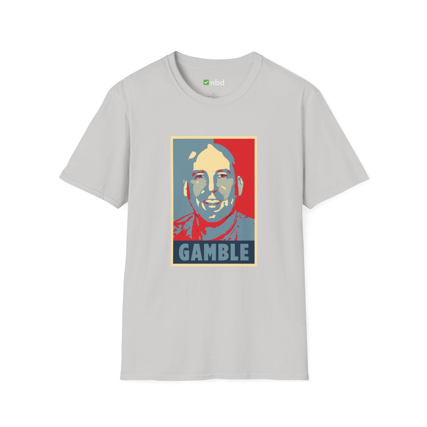 John Hyslop ‘Gamble’ T-Shirt – Iconic Sports Betting Apparel