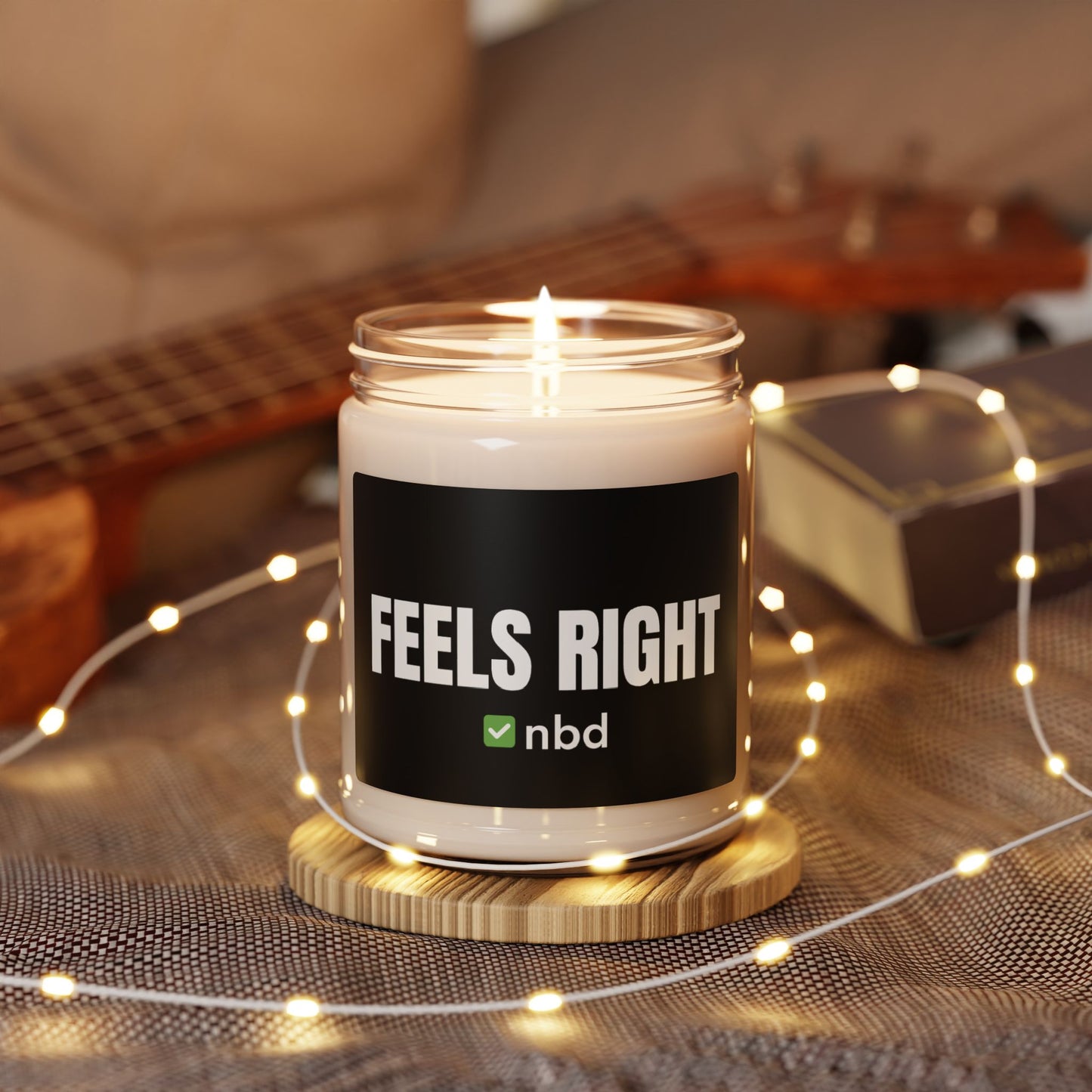 Feels Right Sports Betting Scented Candle – Perfect for Gamblers and Game Day Vibes