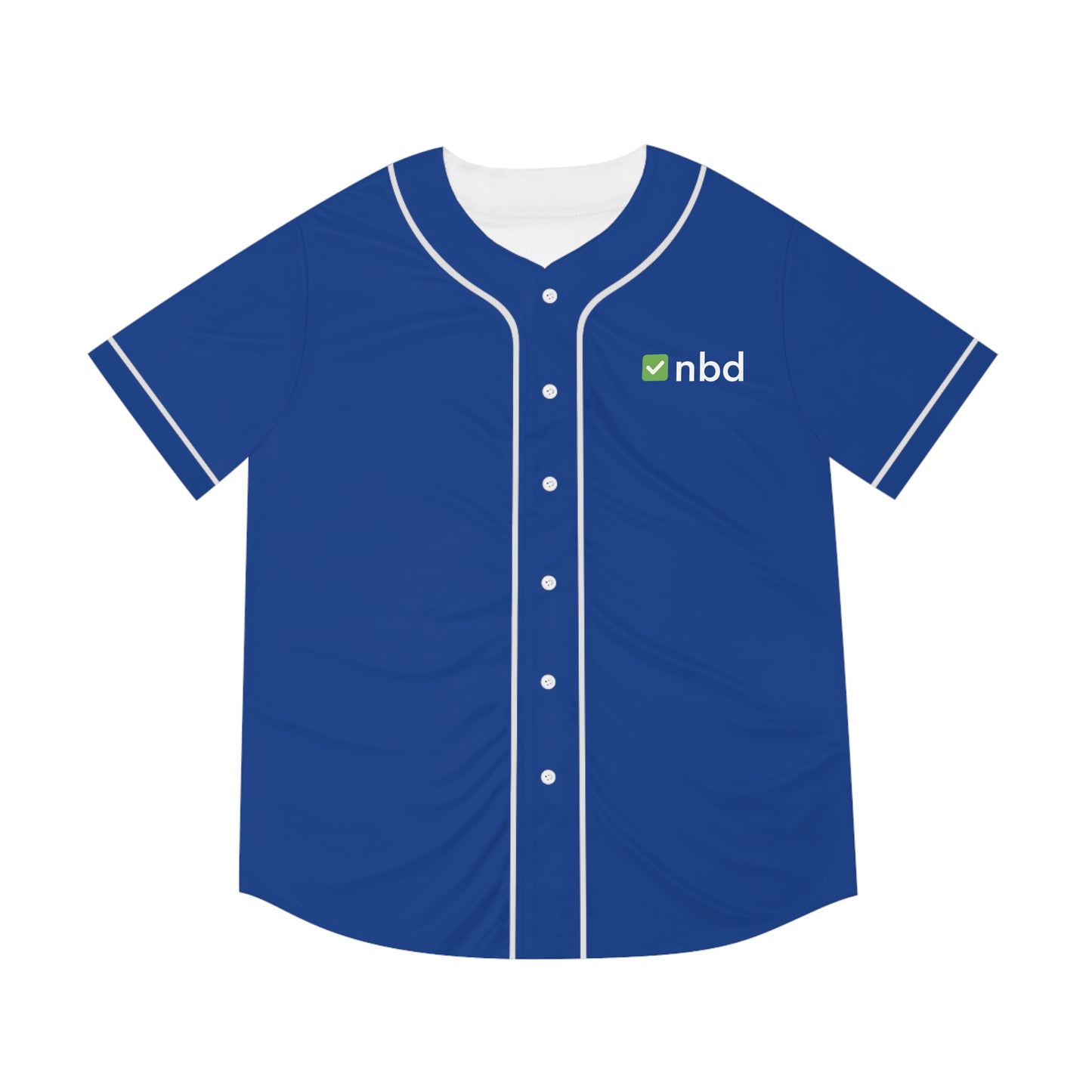 ✅NBD Baseball Jersey – Premium Sports Betting Apparel with Iconic Logo