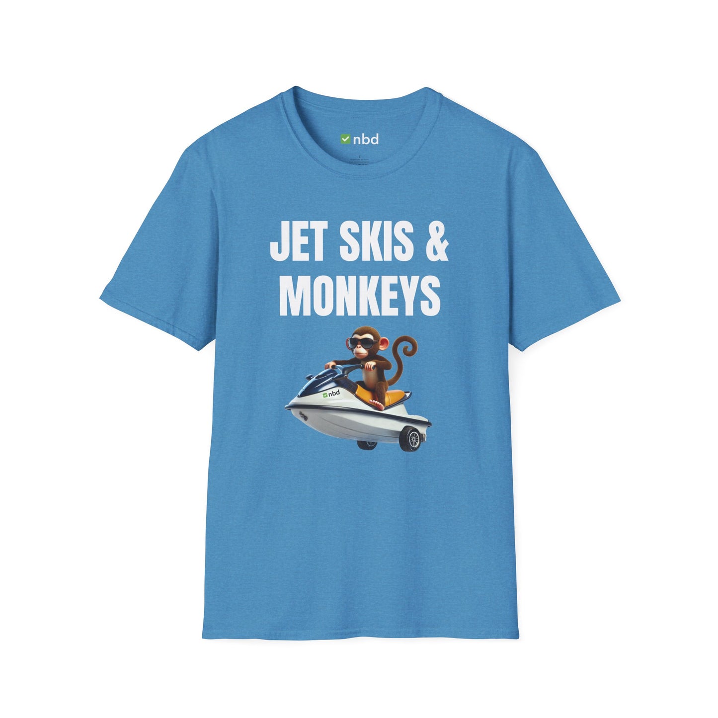 Jet Skis and Monkeys T-Shirt – Fun and Unique Sports Betting-Inspired Tee