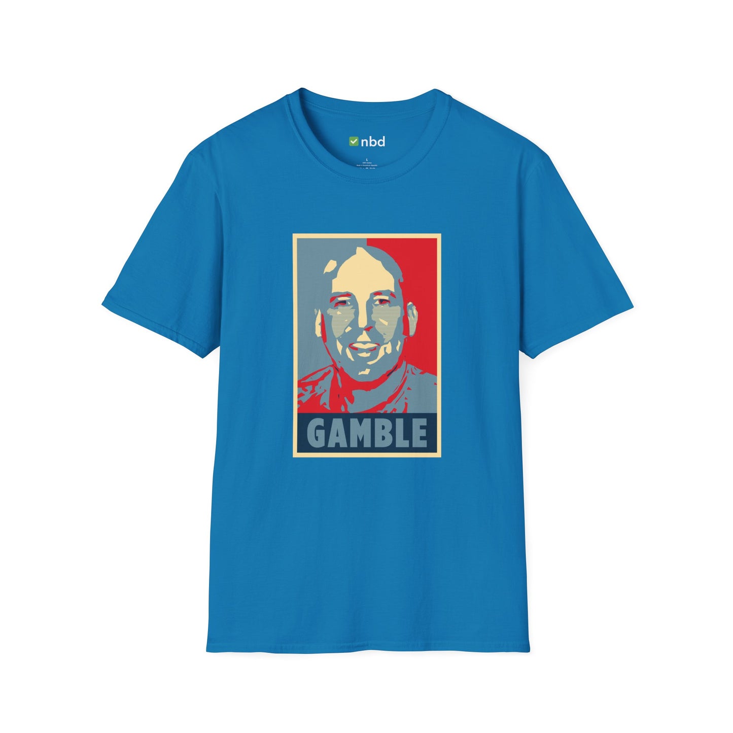 John Hyslop ‘Gamble’ T-Shirt – Iconic Sports Betting Apparel
