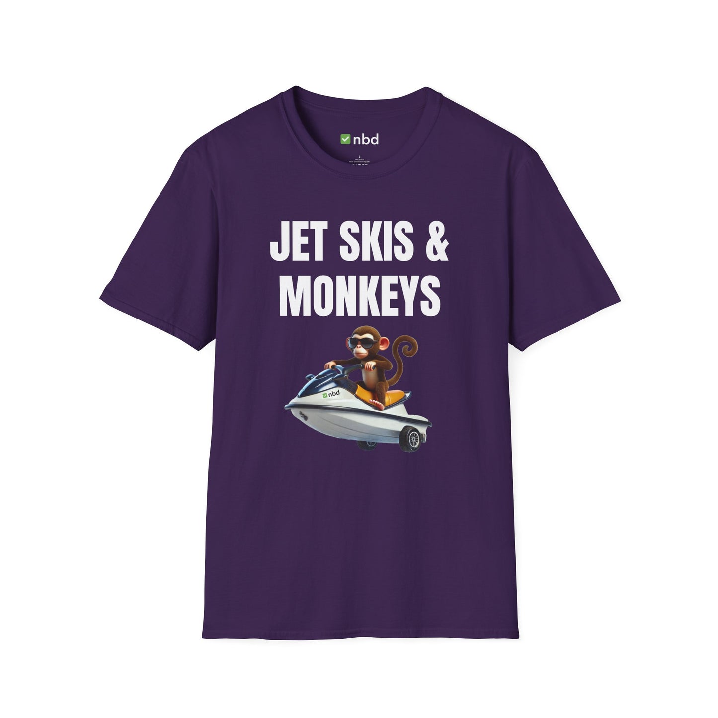 Jet Skis and Monkeys T-Shirt – Fun and Unique Sports Betting-Inspired Tee