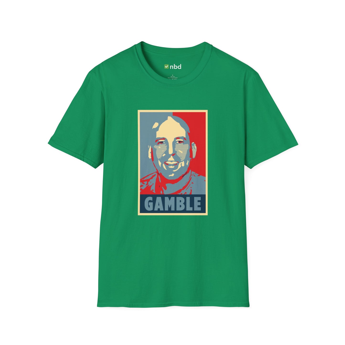 John Hyslop ‘Gamble’ T-Shirt – Iconic Sports Betting Apparel