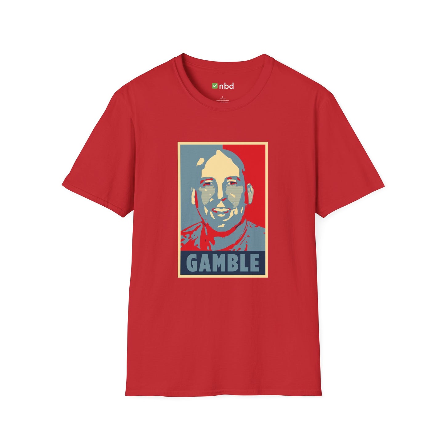 John Hyslop ‘Gamble’ T-Shirt – Iconic Sports Betting Apparel