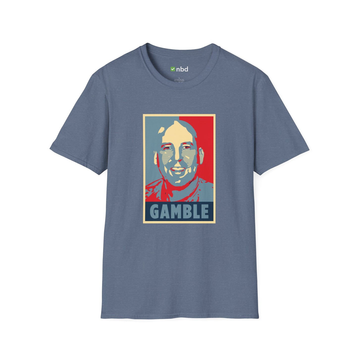 John Hyslop ‘Gamble’ T-Shirt – Iconic Sports Betting Apparel