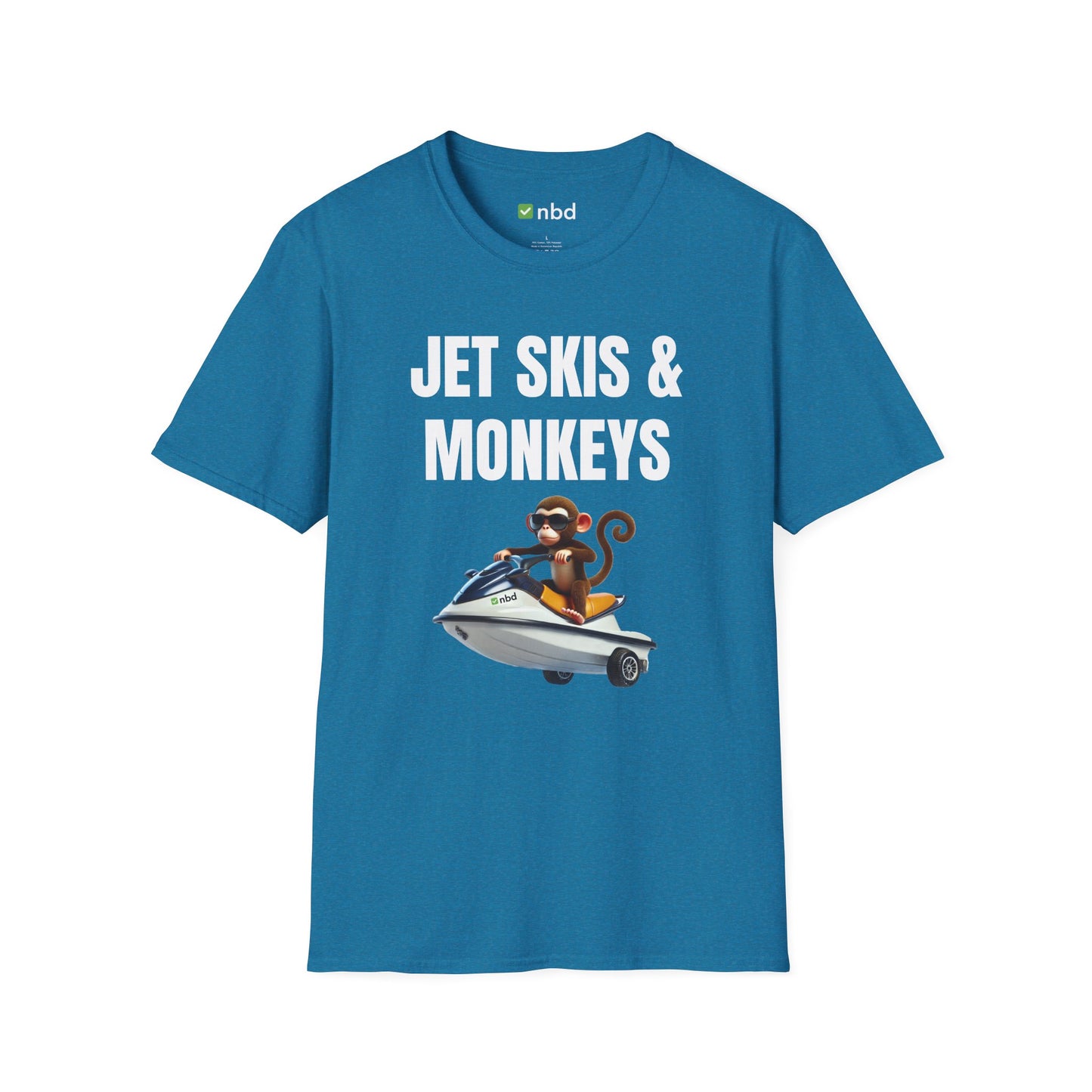 Jet Skis and Monkeys T-Shirt – Fun and Unique Sports Betting-Inspired Tee