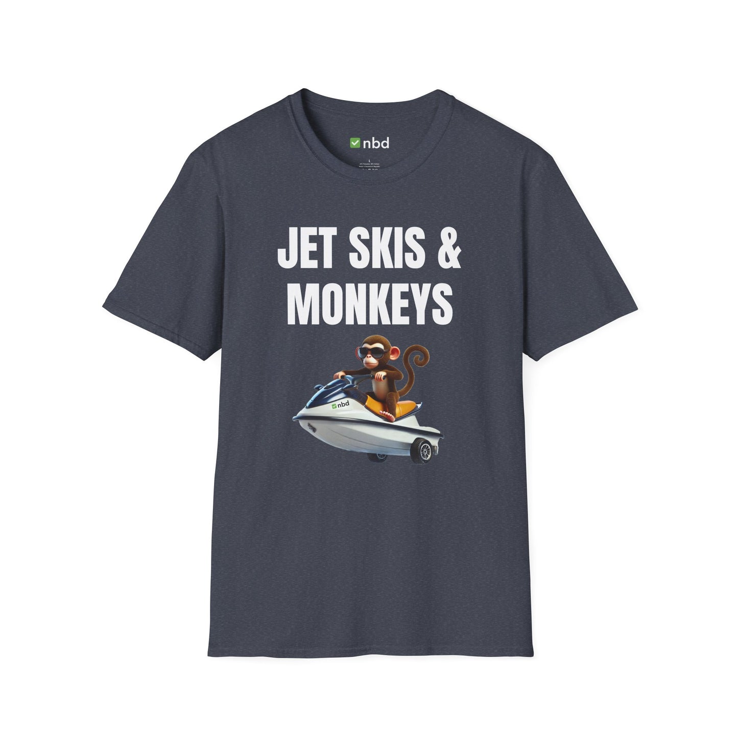Jet Skis and Monkeys T-Shirt – Fun and Unique Sports Betting-Inspired Tee