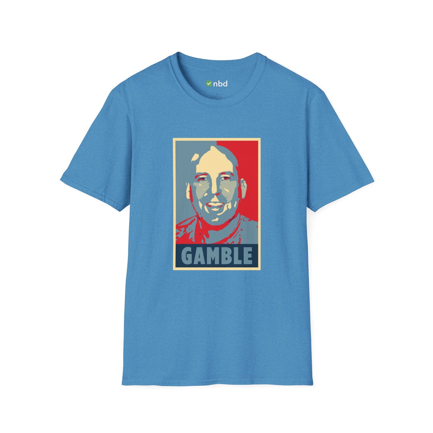 John Hyslop ‘Gamble’ T-Shirt – Iconic Sports Betting Apparel