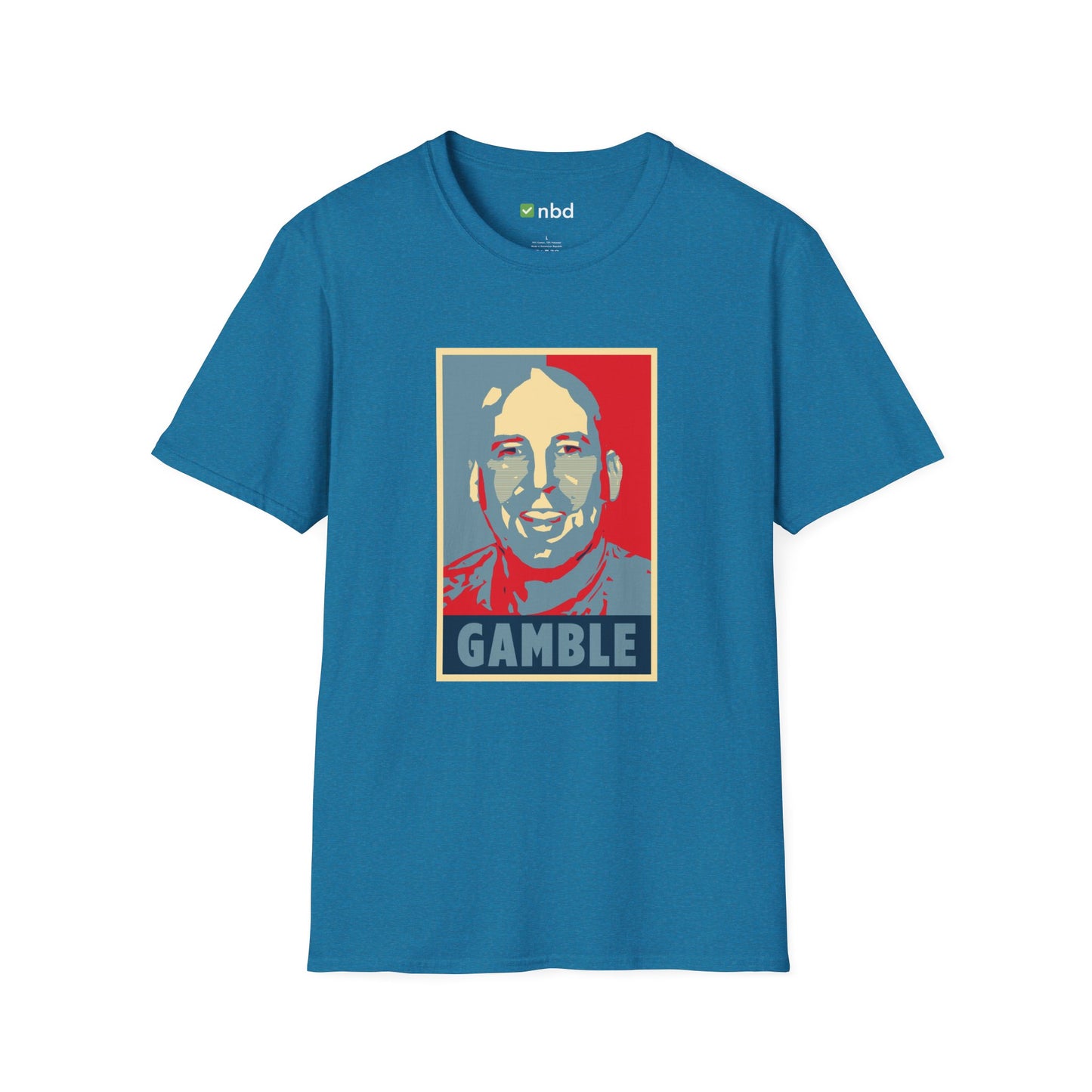 John Hyslop ‘Gamble’ T-Shirt – Iconic Sports Betting Apparel