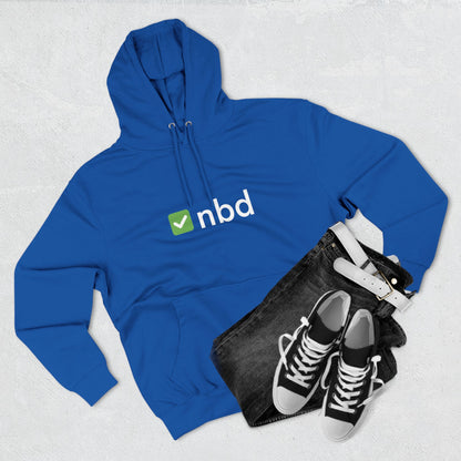 ✅NBD Fleece Hoodie – Premium Sports Betting Apparel with Iconic Logo