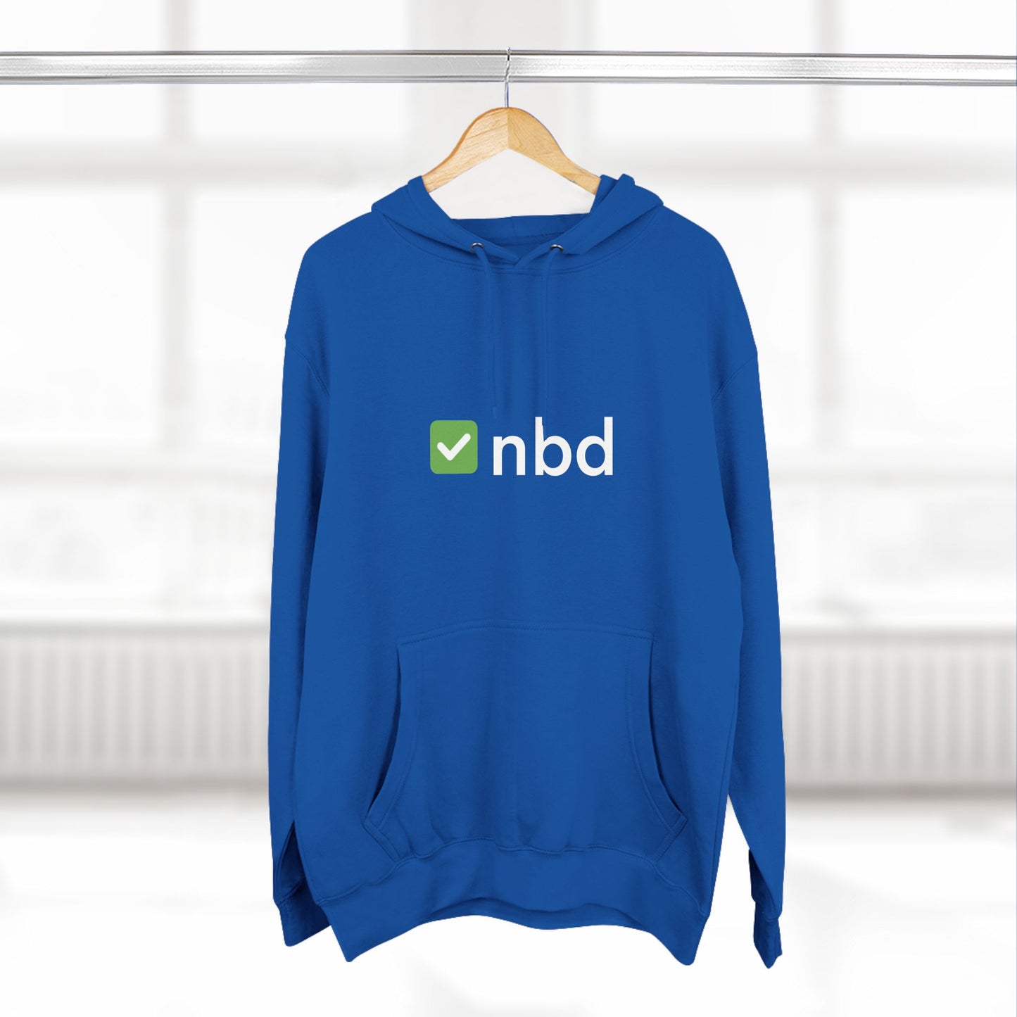✅NBD Fleece Hoodie – Premium Sports Betting Apparel with Iconic Logo