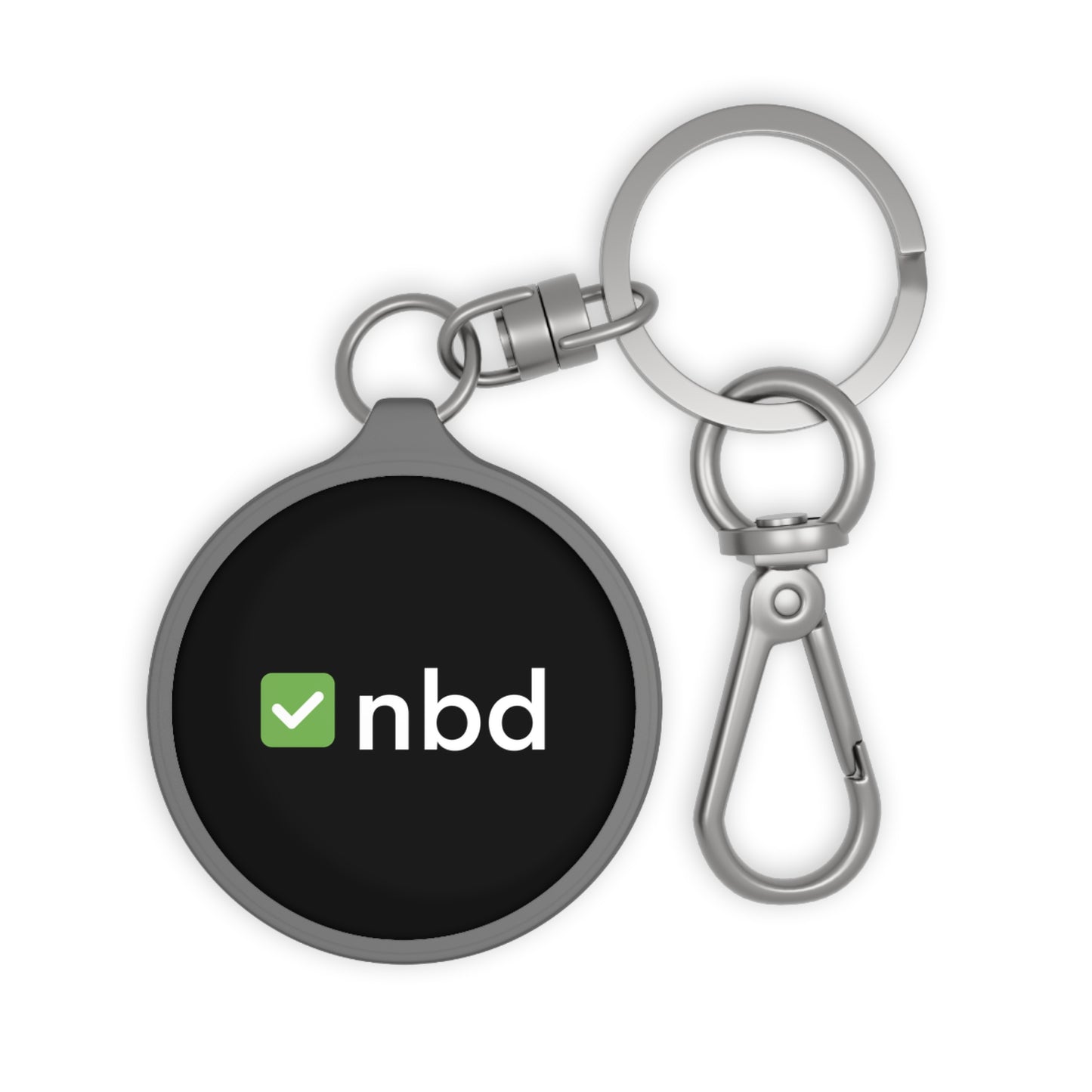 ✅NBD Key Ring – Sleek Sports Betting Accessory with Iconic Logo