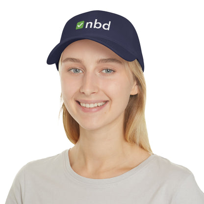 ✅NBD Baseball Cap – Stylish Sports Betting Hat with Iconic Logo