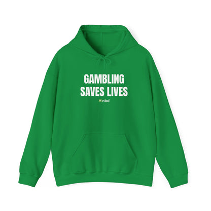 Gambling Saves Lives Hoodie – Funny and Stylish Sports Betting Apparel