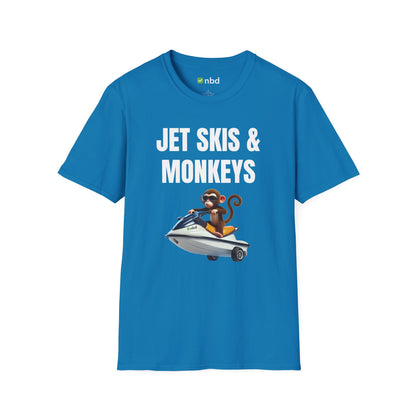Jet Skis and Monkeys T-Shirt – Fun and Unique Sports Betting-Inspired Tee