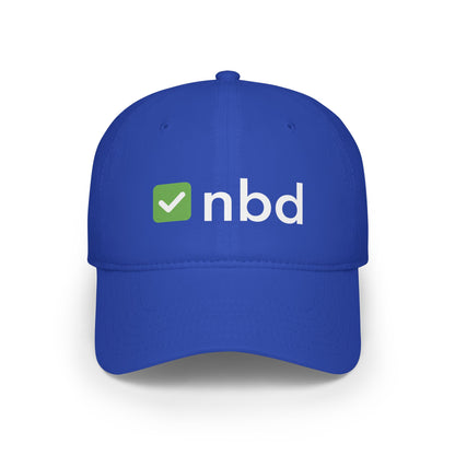 ✅NBD Baseball Cap – Stylish Sports Betting Hat with Iconic Logo
