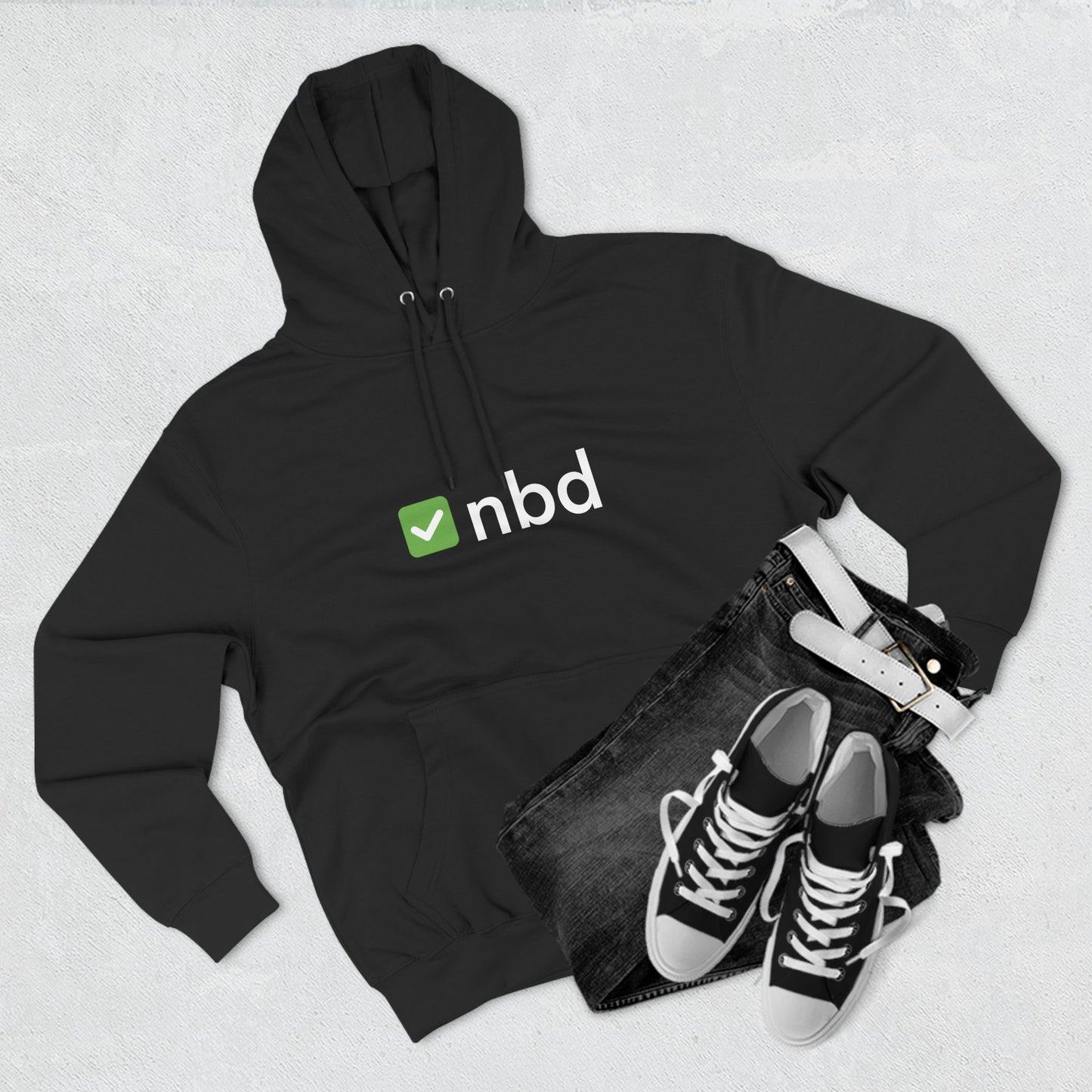 ✅NBD Fleece Hoodie – Premium Sports Betting Apparel with Iconic Logo