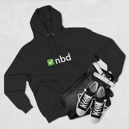 ✅NBD Fleece Hoodie – Premium Sports Betting Apparel with Iconic Logo