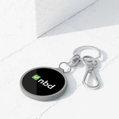 ✅NBD Key Ring – Sleek Sports Betting Accessory with Iconic Logo