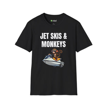 Jet Skis and Monkeys T-Shirt – Fun and Unique Sports Betting-Inspired Tee