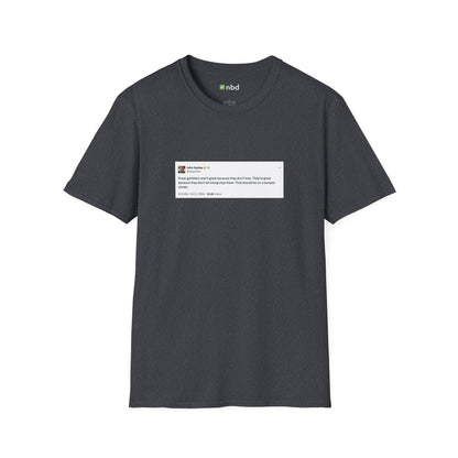 Great Gamblers T-Shirt – Inspiring Sports Betting Tee with Printed Tweet