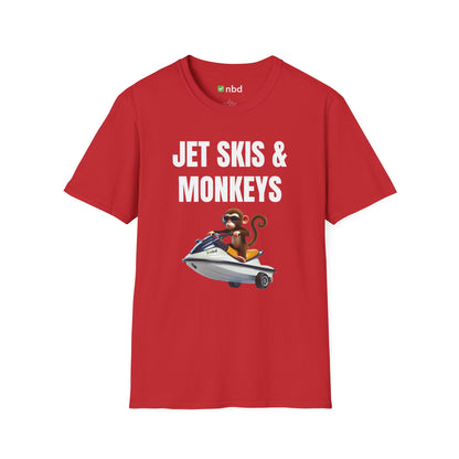 Jet Skis and Monkeys T-Shirt – Fun and Unique Sports Betting-Inspired Tee