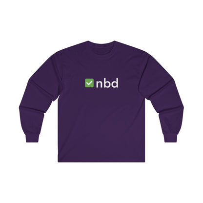✅NBD Long Sleeve T-Shirt – Stylish and Comfortable Sports Betting Apparel