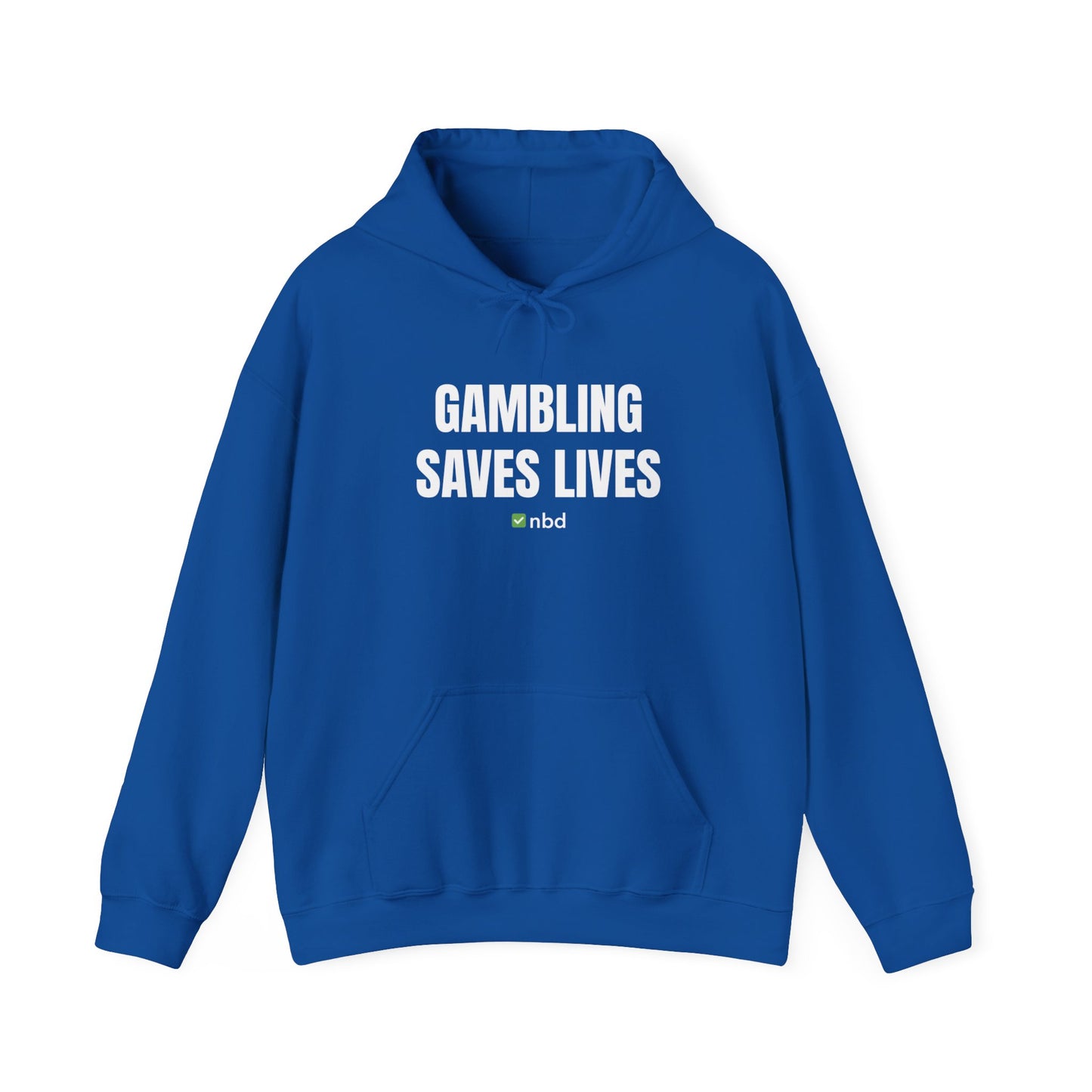 Gambling Saves Lives Hoodie – Funny and Stylish Sports Betting Apparel