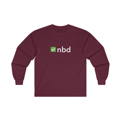 ✅NBD Long Sleeve T-Shirt – Stylish and Comfortable Sports Betting Apparel