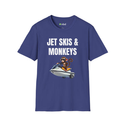Jet Skis and Monkeys T-Shirt – Fun and Unique Sports Betting-Inspired Tee