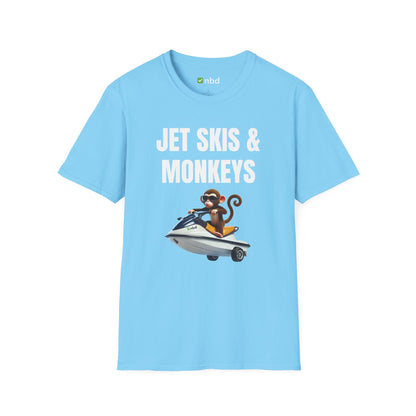 Jet Skis and Monkeys T-Shirt – Fun and Unique Sports Betting-Inspired Tee