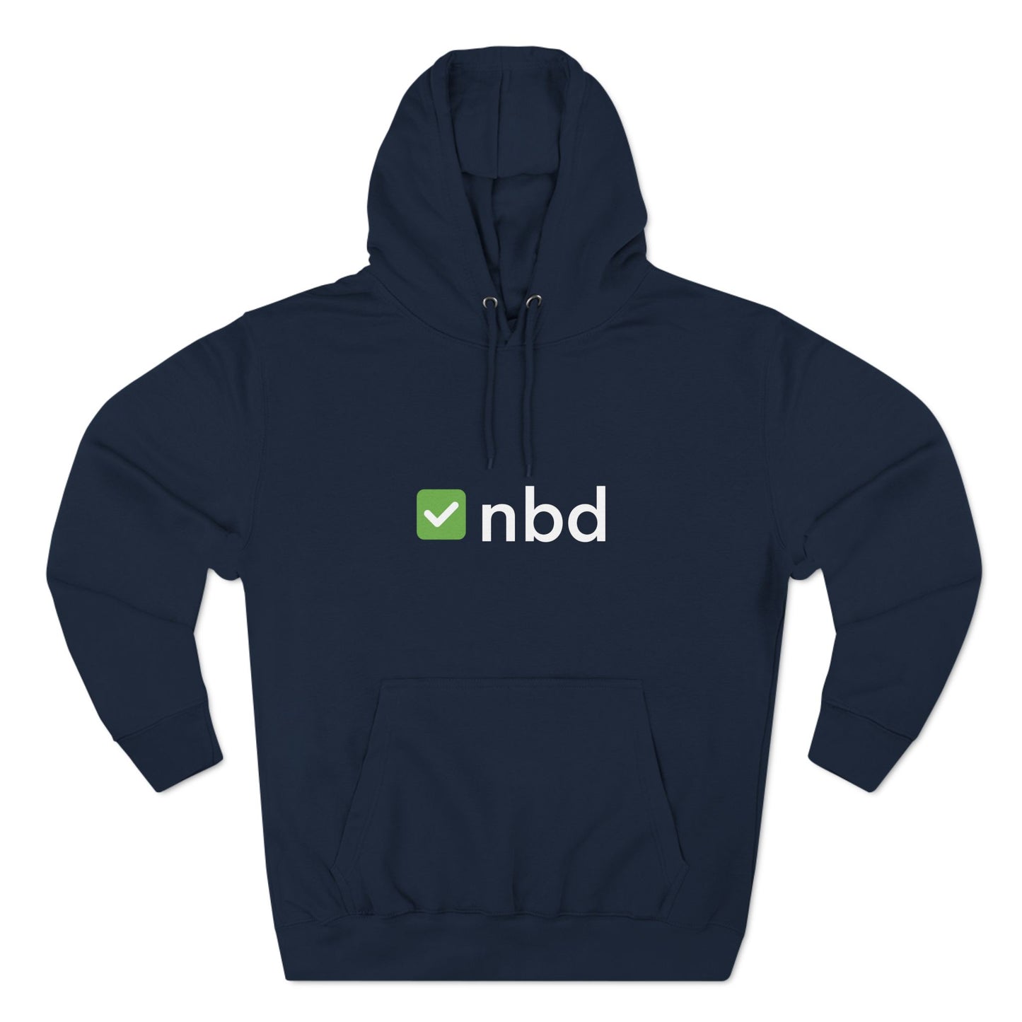 ✅NBD Fleece Hoodie – Premium Sports Betting Apparel with Iconic Logo
