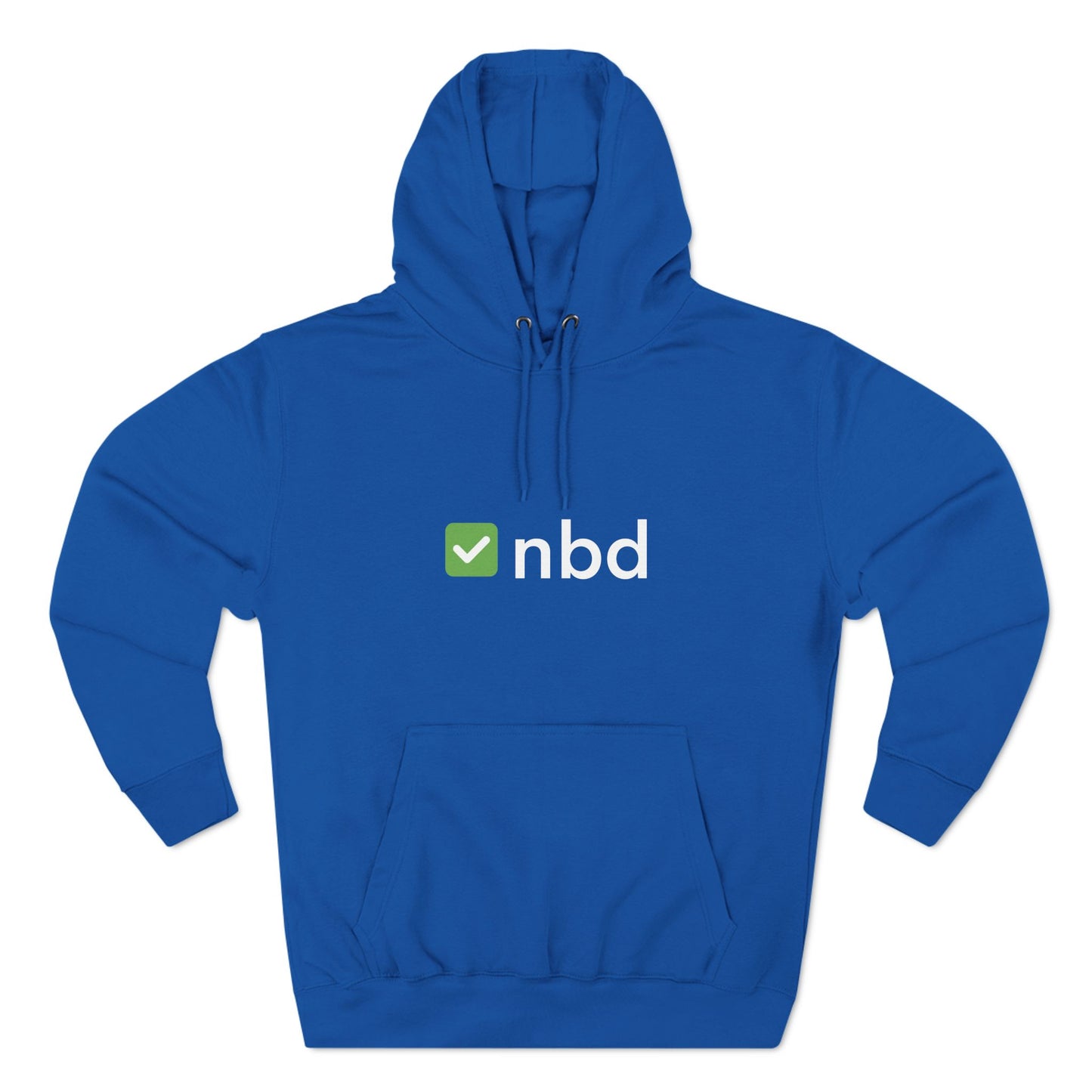 ✅NBD Fleece Hoodie – Premium Sports Betting Apparel with Iconic Logo