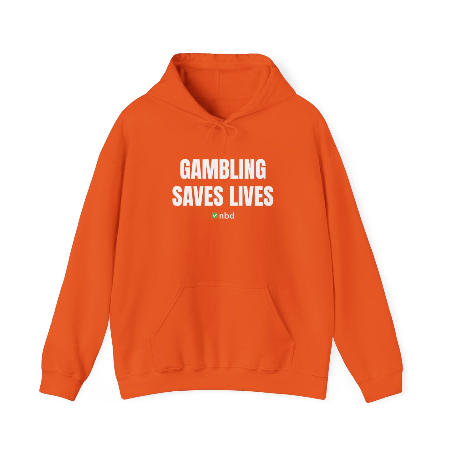 Gambling Saves Lives Hoodie – Funny and Stylish Sports Betting Apparel