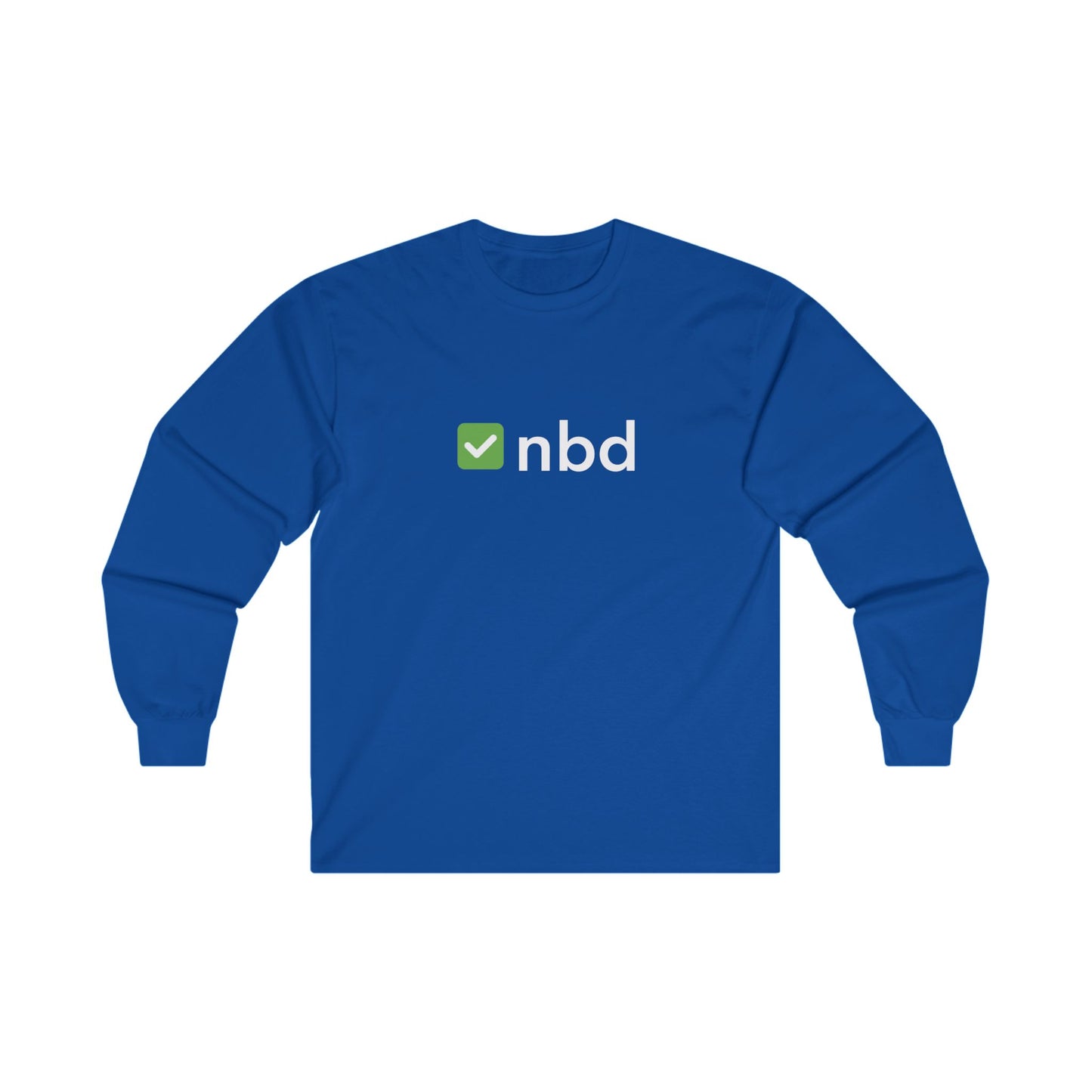 ✅NBD Long Sleeve T-Shirt – Stylish and Comfortable Sports Betting Apparel