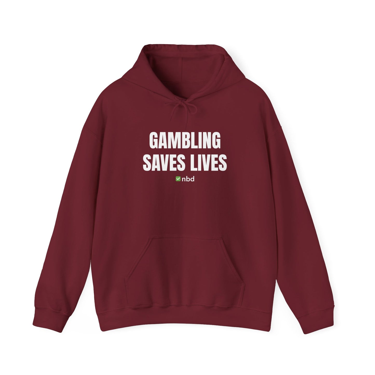 Gambling Saves Lives Hoodie – Funny and Stylish Sports Betting Apparel