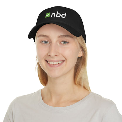 ✅NBD Baseball Cap – Stylish Sports Betting Hat with Iconic Logo