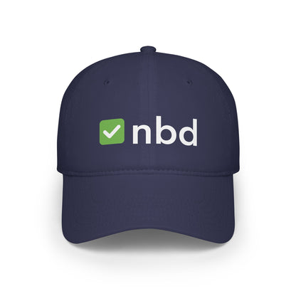 ✅NBD Baseball Cap – Stylish Sports Betting Hat with Iconic Logo