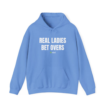 Real Ladies Bet Overs Hoodie – Stylish and Bold Sports Betting Apparel