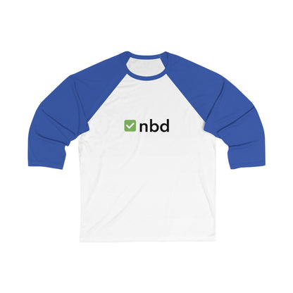 ✅NBD Baseball Long Sleeve Tee – Iconic Sports Betting Apparel
