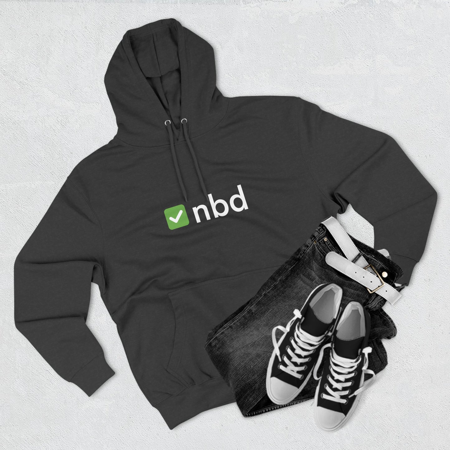 ✅NBD Fleece Hoodie – Premium Sports Betting Apparel with Iconic Logo